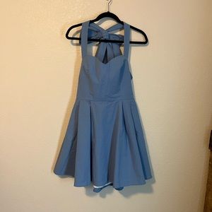 NWT Lauren James bow-back dress